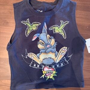 Disney Thumper Tank Top - grey with Green Accents